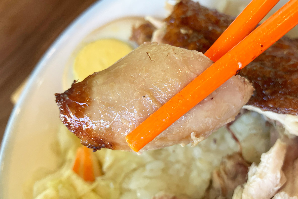 やわらかでしっかりとした味わいの鶏も美味しいけど