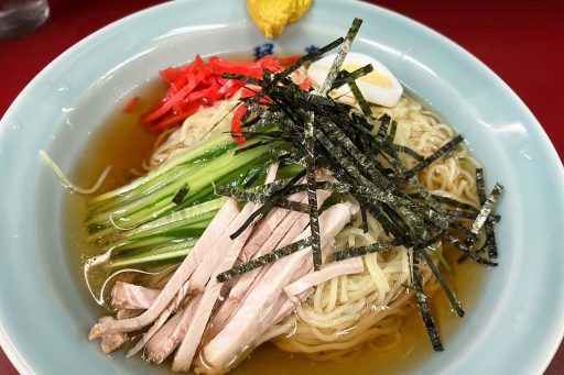 珉亭「冷やし中華」990円（税込）