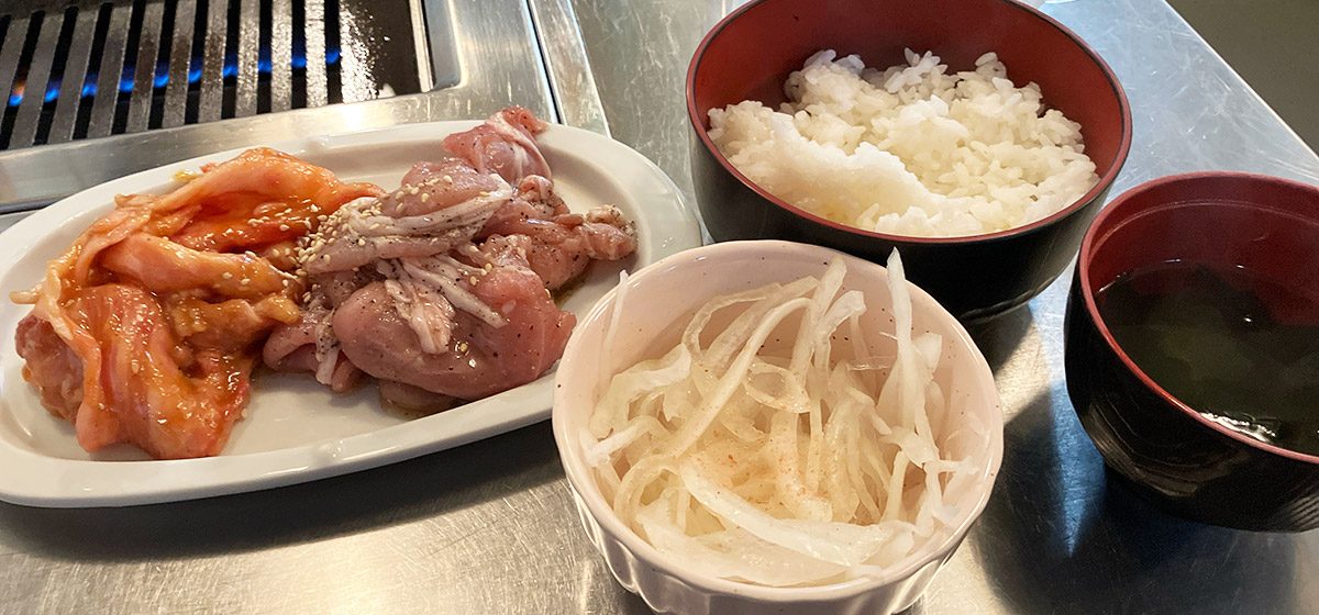 卸）神保町食肉センター 下北沢店の「ランチメニュー Bセット」1000円（税込）