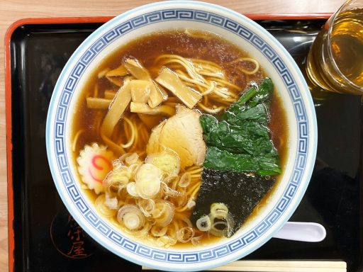 広栄屋の「中華そば（大盛り）」780円（税込）