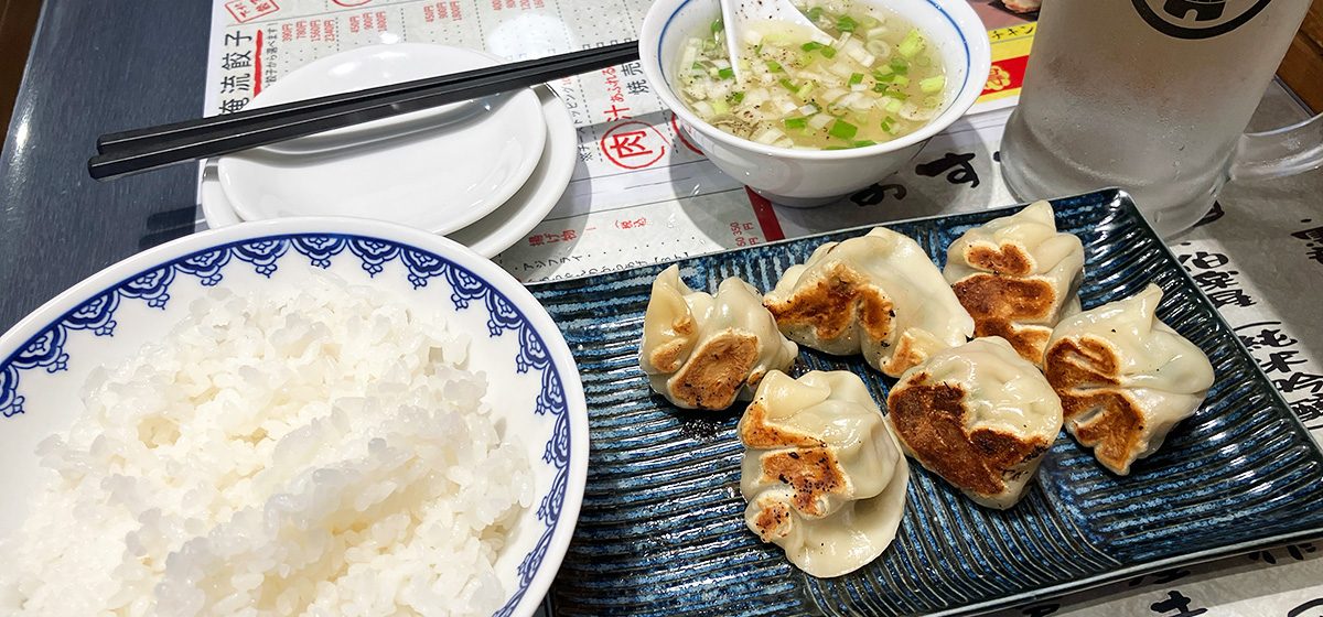「超俺流餃子定食」850円（税込）