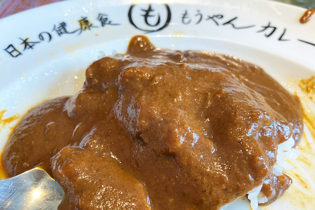 1/3くらいのおかわり、自分で盛ります
