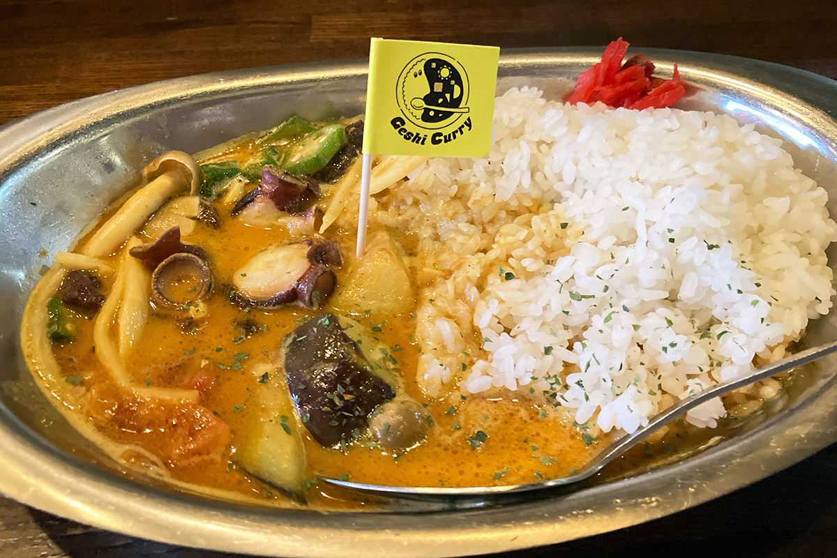 「元祖夏至タコカリー」1200円(税込)