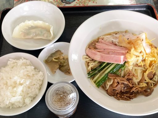 新雪園「醤油味冷中華」1000円（税込）