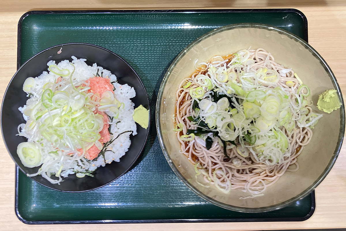 「鮪たたき丼セット」750円、「ネギ増量ダブル」60円（それぞれ税込）