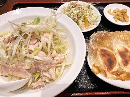 歓迎のランチセット「冷やしネギトリラーメン」1000円（税込）