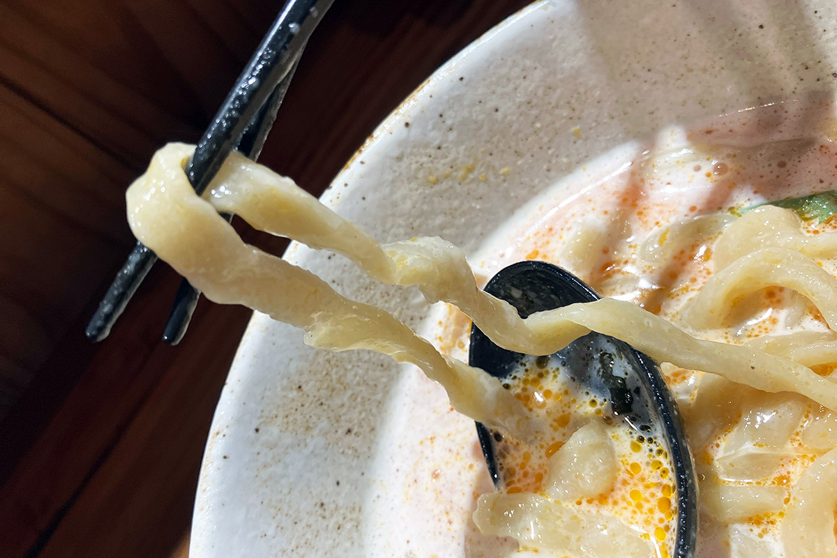 やはり麺が主役ではありますが、個性的すぎるスープで感動です