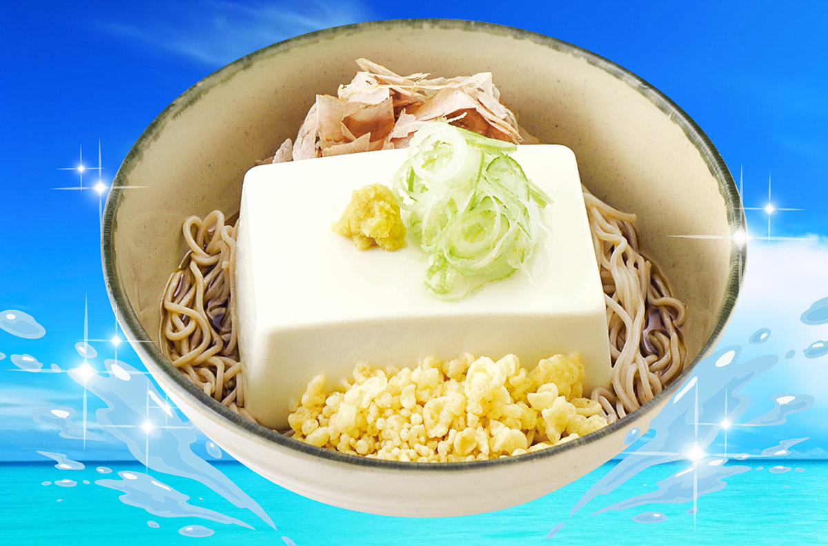 箱根そば「豆腐一丁そば」620円(税込)