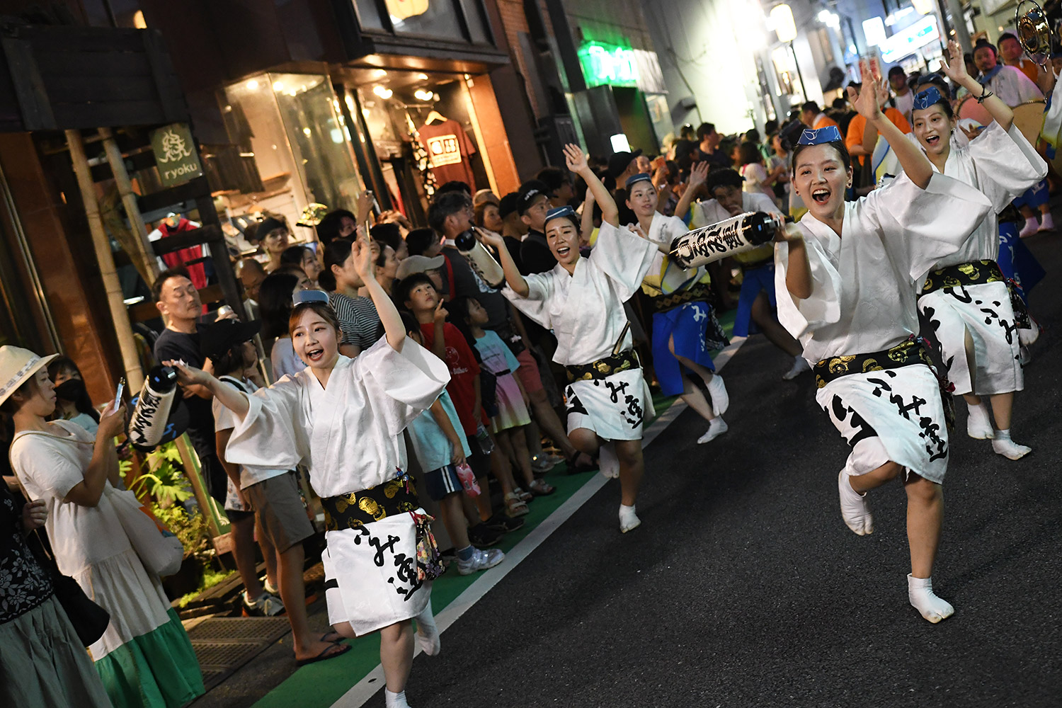 ひふみ連の流し踊り