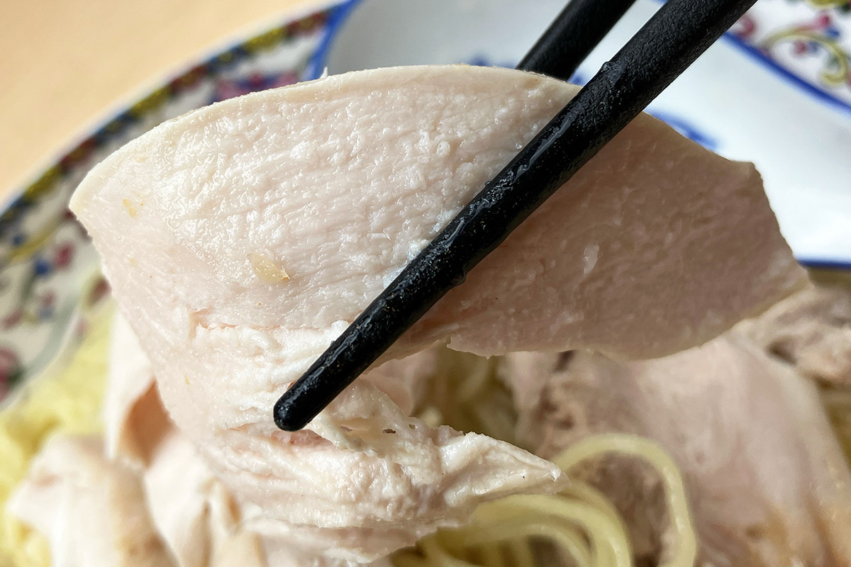 やわらかであっさりとした鶏チャーシュー
