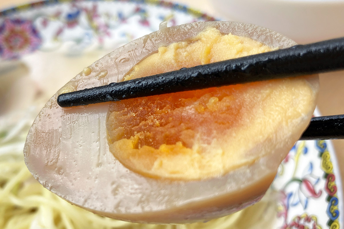 そして、美味しすぎる味玉