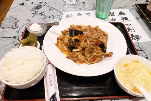 王さんの菜館「豚モツの辛味炒め」750円（税抜）