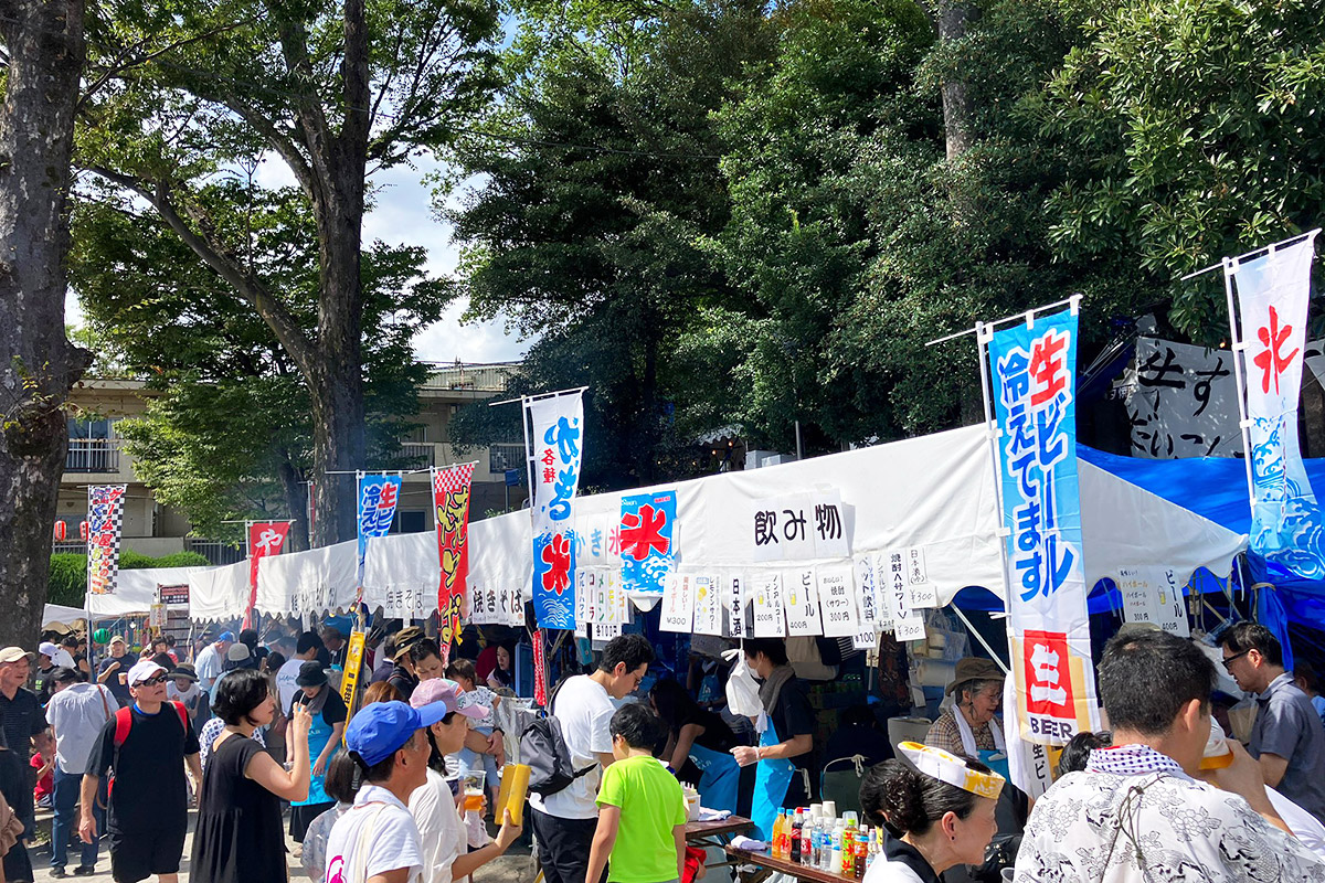 『令和五年 北澤八幡神社例大祭』の様子