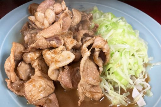 珉亭の「生姜焼き定食」