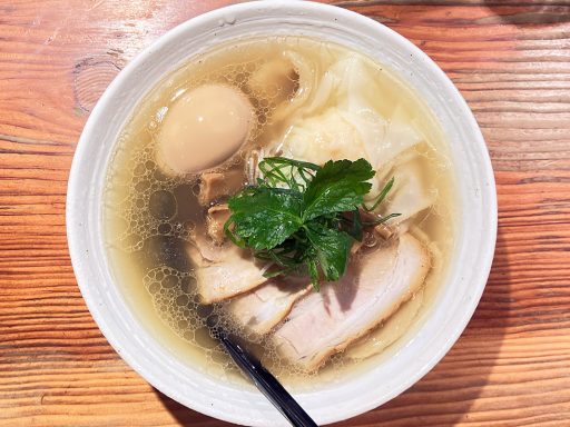 純 手打ち 麺と未来「特製塩らーめん（手打ち）」