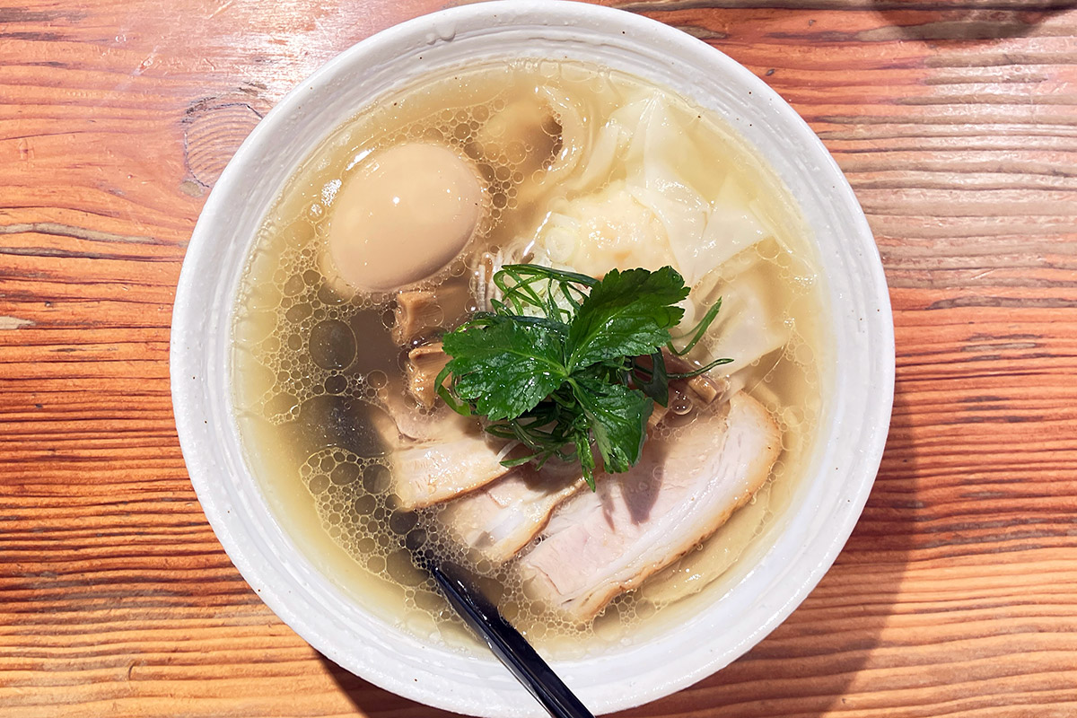純 手打ち 麺と未来「特製塩らーめん（手打ち）」