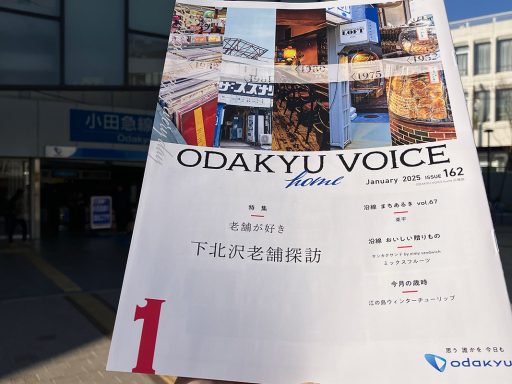 『ODAKYU VOICE home 1月号』