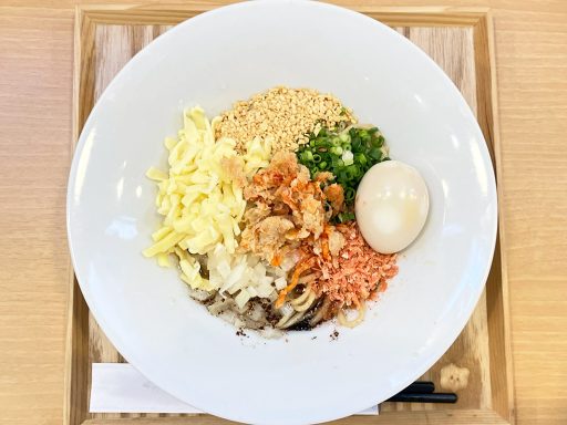 麺屋はやぶさ 下北沢店「オマール海老潮まぜそば」