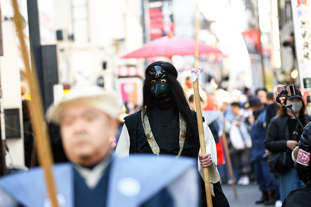 2024年の「天下一天狗道中」烏天狗
