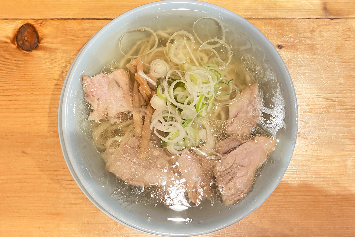 なおちゃんラーメン「塩中華そば」950円（税込）