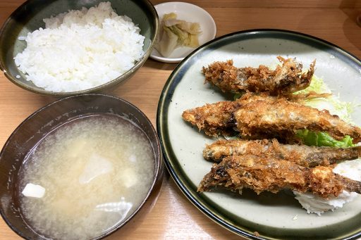 とん水「目光フライ定食」