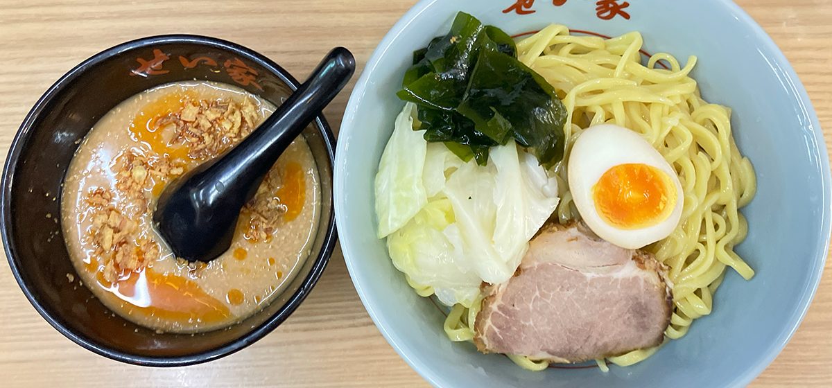 せい家 下北沢店「冷やしごまだれつけ麺（大盛り）」850円（税込）