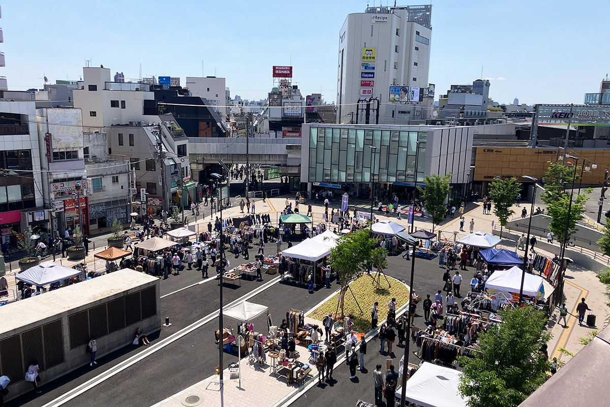 『下北沢駅』と『下北沢駅駅前広場』