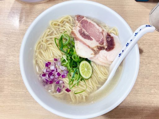 貝麺みかわ「冷やし貝麺」