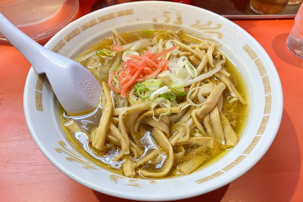 一龍「メンマ麺」950円（税込）