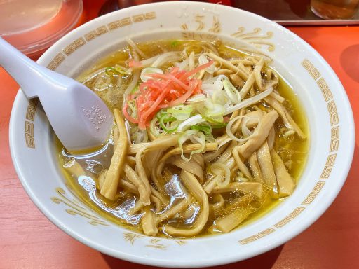 一龍「メンマ麺」950円（税込）