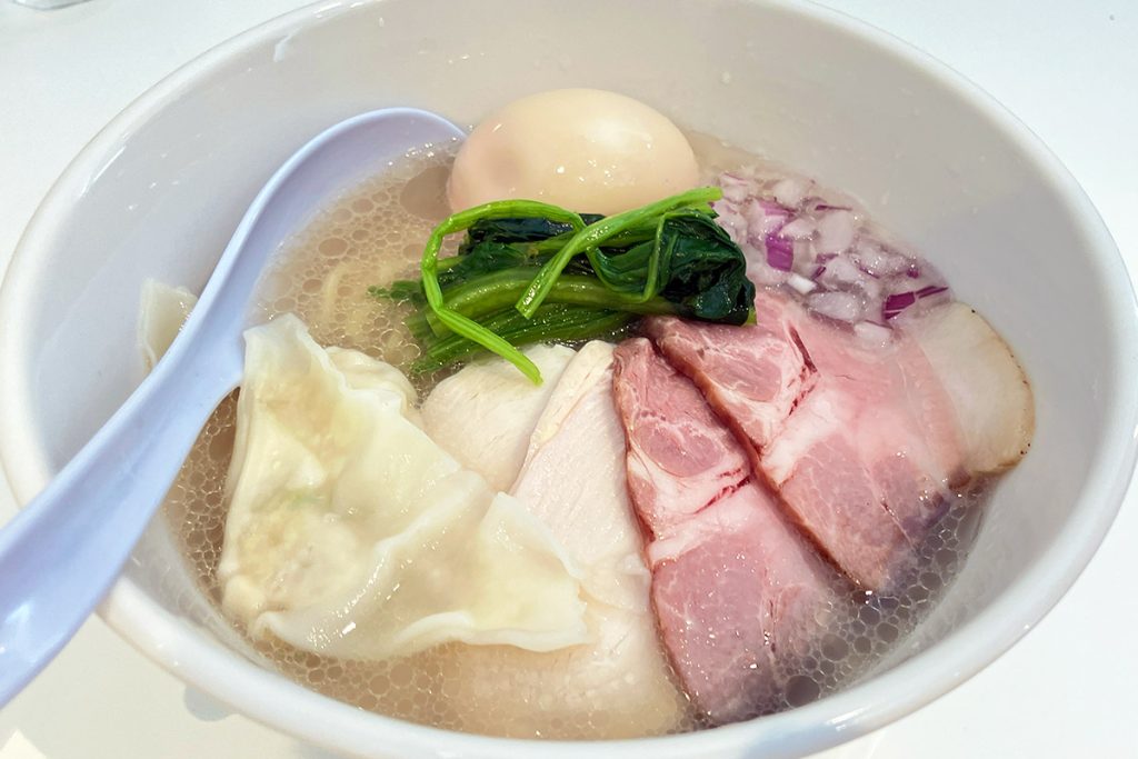 中華そば みつめの「特製 中華そば 塩」