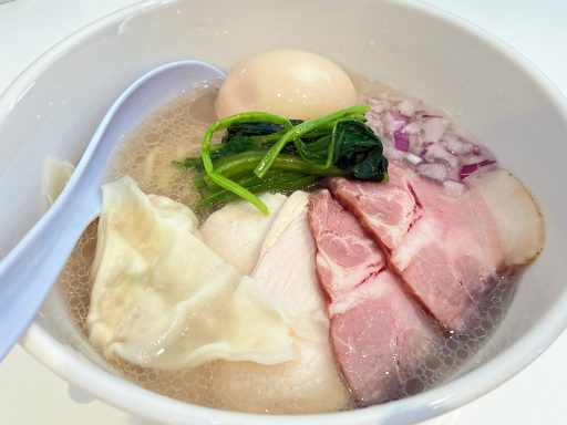 中華そば みつめの「特製 中華そば 塩」