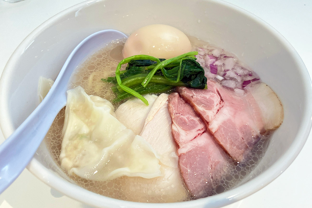 中華そば みつめの「特製 中華そば 塩」
