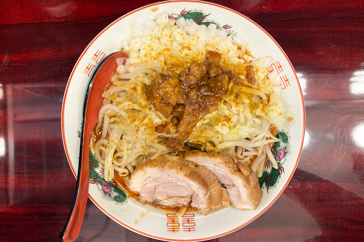 ぶっ豚 「プチ カレっ豚らーめん（6辛）」