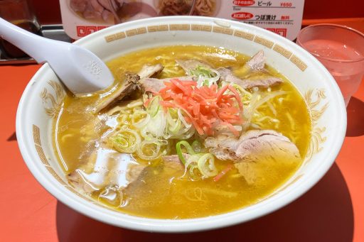 中華そば専門店 一龍の「中華麺大盛り」1100円（税込）