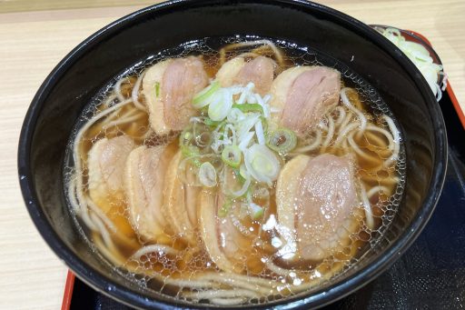 箱根そば「鴨そば」680円（税込）