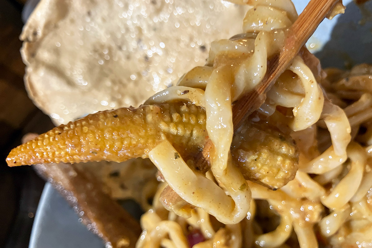 ベビーコーンももちろん美味しい