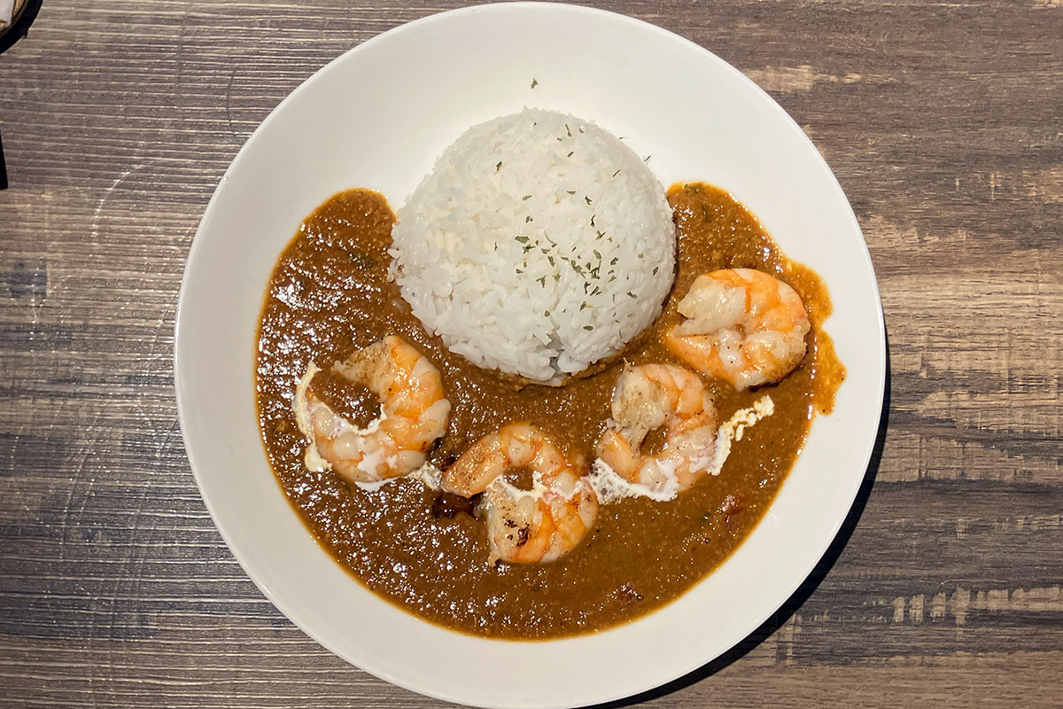Lani cafe&bar「濃厚海老バターカレー」1000円（税込）