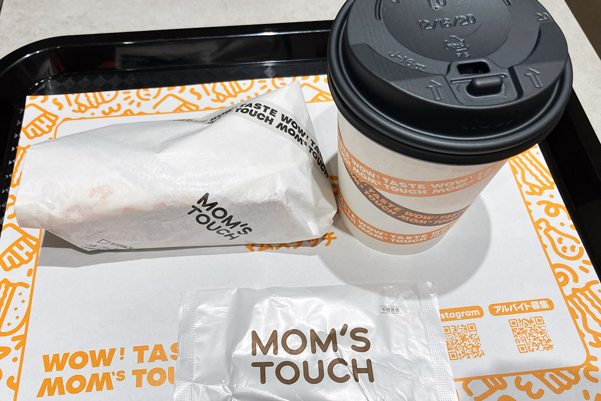 「明洞トースト」と「アメリカーノ」