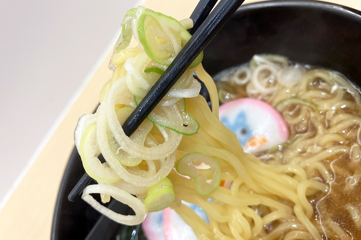 ネギの味わいが染みる