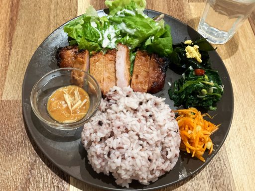 OJAGA+dining「『おじゃが』和食のお昼ご飯 豚のみそ焼き」1300円