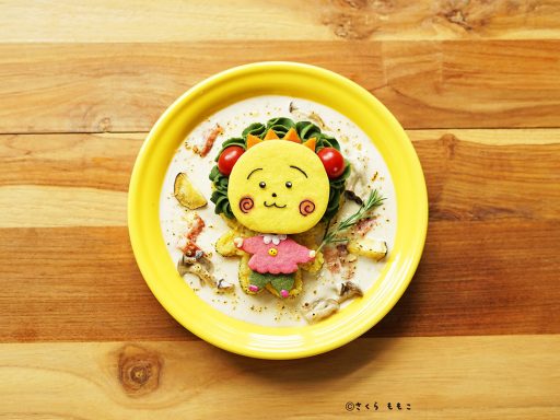 コジコジカフェ with サンデーブランチ限定メニュー「コジコジのシチューごはん」