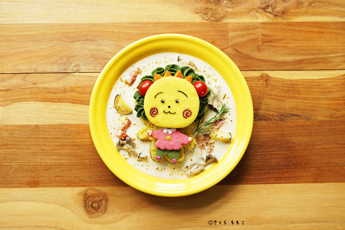 コジコジカフェ with サンデーブランチ限定メニュー「コジコジのシチューごはん」