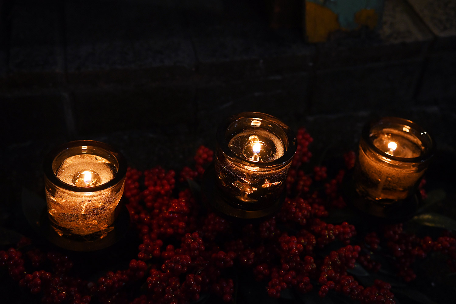 「かまいきっちん」Lily candle