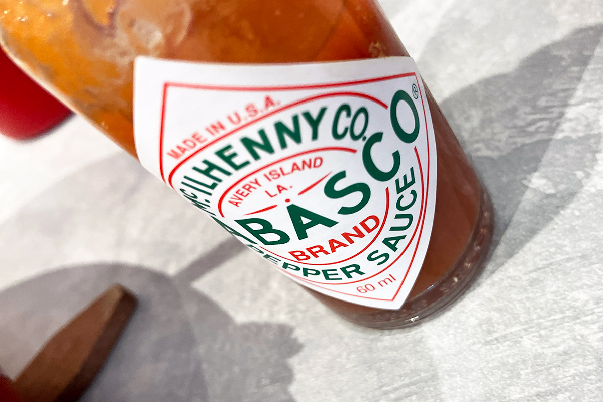 トマトにはタバスコも合う!