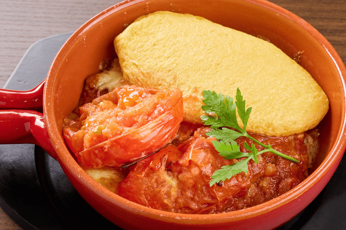 「丸ごとトマトオムドリア」1,300円