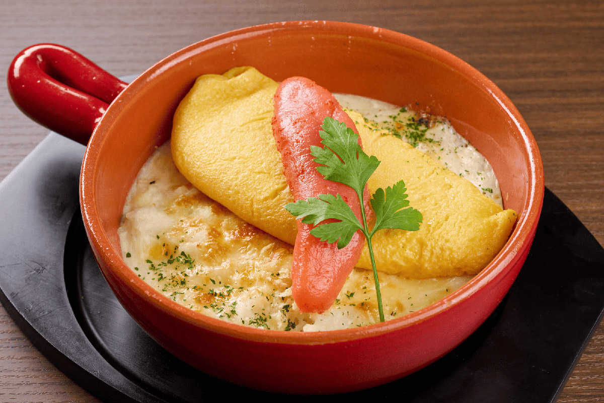 「明太クリームオムドリア」1,500円
