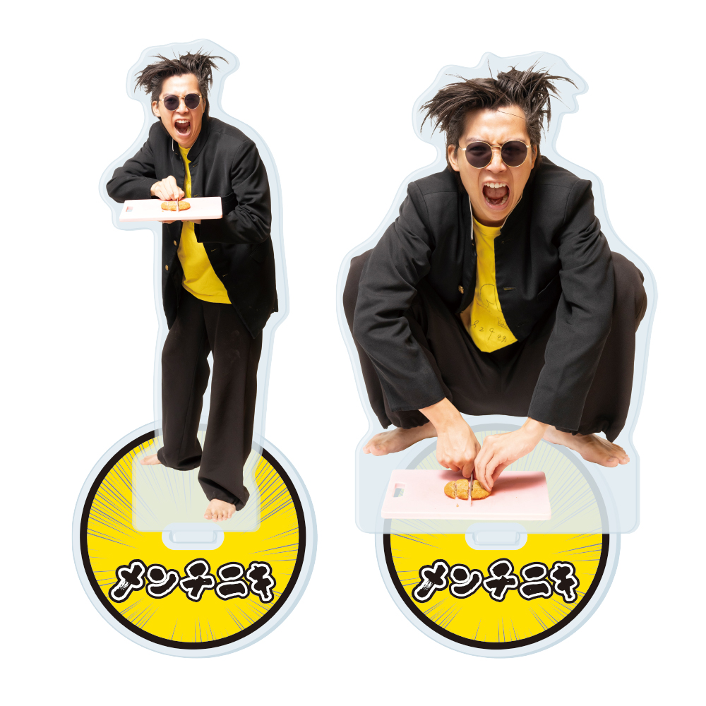 アクリルフィギュア 全2種 各¥2,500(税込)