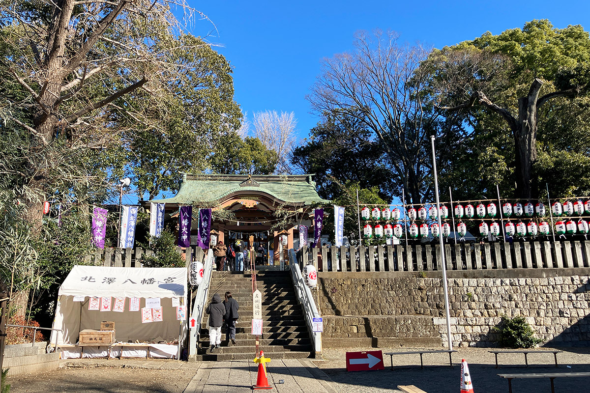 1月4日ともなれば初詣の人もまばら