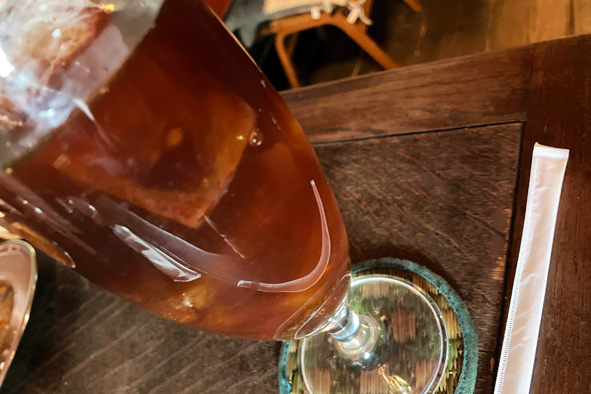 「水出しアイスコーヒー」